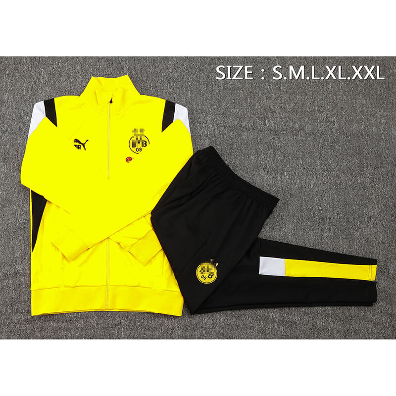 Chaqueta de Borussia Dortmund 2023/2024 Amarillo/Negro/Blanco